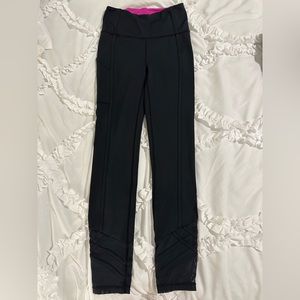 LILY PULITZER XS 24" Weekender High Rise Leggings Black